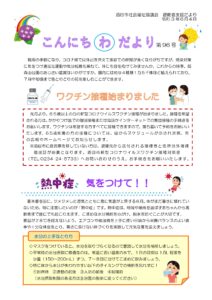 酒田市避難者支援だより　こんにちわだより　第96号